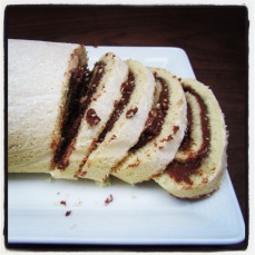 Italian Roll with Nutella