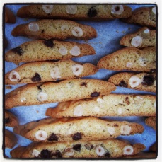 Chocolate and Almonds Cantucci